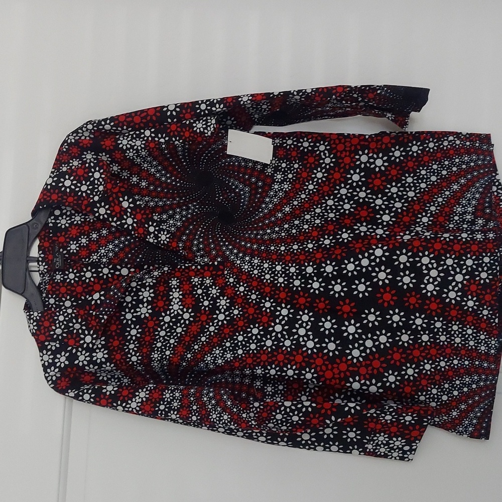 The OULA Company Boyfriend Blouse Size S